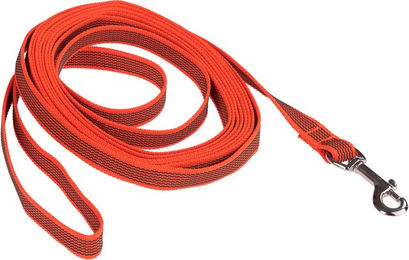 Heim Schleppleine für Hunde aus Nylon in Orange Grau Silber 5 m - 5 m – Bild 1 von 4
