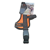 Produktbild von Heim Signalgeschirr für Hunde Norwegergeschirr aus Nylon in Neon-Orange reflektierend Größe S - 1 Stk.