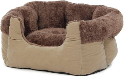 Produktbild von HEIM Tierbett Safari aus Plüsch in Braun