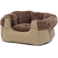 Produktbild von HEIM Tierbett Safari aus Plüsch in Braun