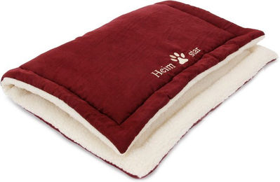 HEIM Tierdecke aus Microfaser Polyester in Rot – Bild 1 von 2