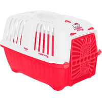 Produktbild von HEIM Transportbox aus Kunststoff in Weiß/Rot 32 x 47 x 31 cm
