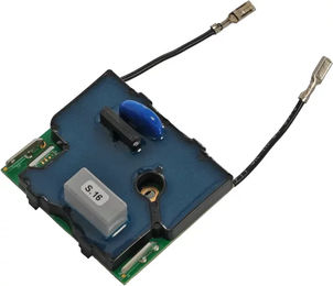 Produktbild von Heiniger Elektroanschluss für Rasenmäher Xperience in Blau und Schwarz