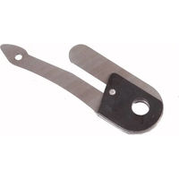 Produktbild von Heiniger Federblatt Rivees Silber für Xplorer, Xperience, Delta3 und Handy (3er Pack)