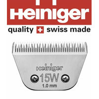 Produktbild von Heiniger Scherkopf 15W/1,0 mm für Pferde Saphir Snap-On aus Edelstahl