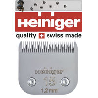 Produktbild von Heiniger Scherkopf Saphir 15 mit 1,2 mm Schnittlänge aus Edelstahl in Silber