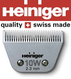 Heiniger Scherkopf Size 10W 2,3 mm Saphir für Pferde – Bild 1 von 2