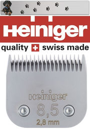 Heiniger Scherkopf Snap-On I für Saphir 8,5/2,8 mm aus Edelstahl in Silber – Bild 1 von 2