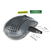 Produktbild von Heissner Aqua Craft Eco Filter- und Bachlaufpumpe 2200 l/h