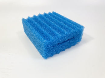Produktbild von Heissner Filterschwamm für Fischteich Kartuschen blau grob 10ppi für FPU10100 FPU16000 FPU24000