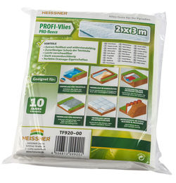 Heissner Profi Teichvlies Extra Strong 3 x 4 m 1 mm Weiss – Bild 1 von 9