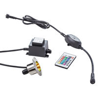 Produktbild von Heissner RGB-Quellsteinbeleuchtung Smart Light mit Transformator und RGB-Controller Silberfarben