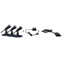 Produktbild von Heissner SMART LIGHT Starter-Set Spot mit 3 Spots, Dämmerungssensor und Transformator