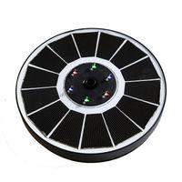 Produktbild von Heissner Solar-Springbrunnen-Set mit LED und 120 bis 220 l/h Förderleistung