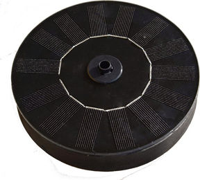 Heissner Solar Teichpumpen-Set aus Kunststoff in Schwarz mit 120 l/h Leistung – Bild 1 von 4
