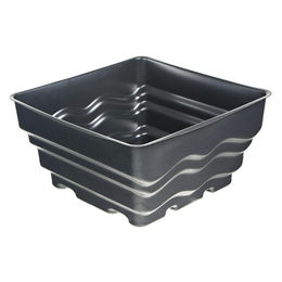 Heissner Terrassen-Becken Schale quadratisch 56 x 56 x 30 cm 70 l – Bild 1 von 6