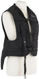 Produktbild von Helite Airbag-Weste für Kinder zum Reiten Schwarz 8/10 Jahre