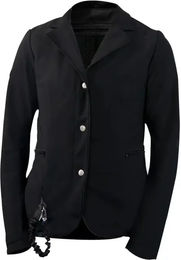 Helite AirJump Turnierreitjacke für Damen mit Airbag-System Schwarz Medium wasserabweisend – Bild 1 von 5