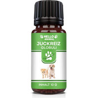Produktbild von Hello Animal® Juckreiz Globuli für Hund und Katze zur Unterstützung von Haut und Fell für alle Altersstufen