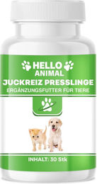 Hello Animal® Juckreiz Presslinge Haut-Fell-Supplement für Hund und Katze aller Altersstufen – Bild 1 von 2