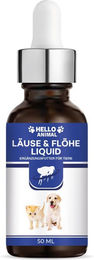 Hello Animal® Spot-On Liquid zum Schutz vor Läusen und Flöhen für Hunde und Katzen für alle Altersstufen und Größen – Bild 1 von 3