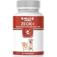 Produktbild von Hello Animal® Zeck Plus Zecken Presslinge für Hund und Katze