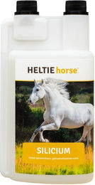 Produktbild von HELTIE horse Silizium Mineralfutter für Pferde zur Unterstützung von Gelenken, Knochen, Haut, Fell und Hufen 1000g