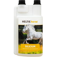 Produktbild von HELTIE horse Silizium Supplement für Pferde zur Unterstützung von Gelenken, Knochen, Haut, Fell und Hufen 1000g