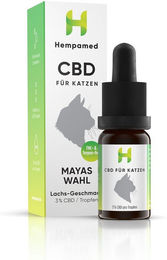 Hempamed Premium CBD Öl für Katzen mit Lachs-Aroma zur Beruhigung 10 ml – Bild 1 von 2