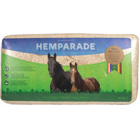 Produktbild von Hemparade Stall-Einstreu aus Hanf 2 x 14 kg für Pferde, Nagetiere, Reptilien und Vögel - 2 x 14 kg