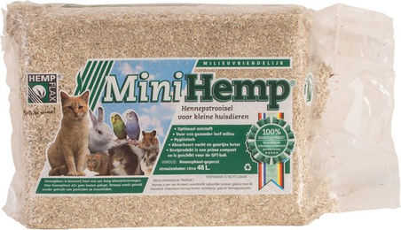 HempFlax MiniHemp Hanfeinstreu für Kleintiere 3 kg - 3 kg – Bild 1 von 7