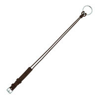 Produktbild von Herm Sprenger Backenstücke für Aufziehtrense aus Leder 45 cm Paar in Braun und Silber