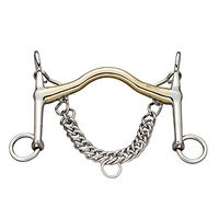 Produktbild von Herm Sprenger Bemelmans Kandare aus Edelstahl 14mm 5cm Anzug