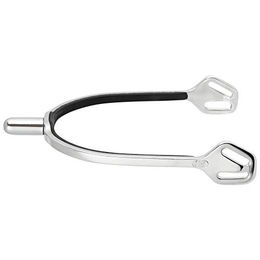 Herm Sprenger BootProtect Sporen aus rostfreiem Edelstahl mit gummiertem Innenring und abgerundetem Hals 20 mm – Bild 1 von 3