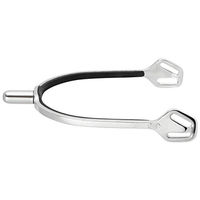 Produktbild von Herm Sprenger BootProtect Sporen aus rostfreiem Edelstahl mit gummiertem Innenring und abgerundetem Hals 20 mm