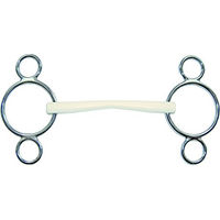 Produktbild von Herm Sprenger Duo 3-Ring Gebiss 16 mm Silber