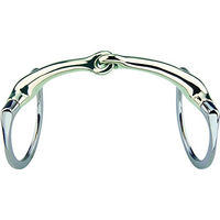 Produktbild von Herm Sprenger Dynamic RS Sensogan Unterlegtrense Einfach gebrochen aus Edelstahl Silber