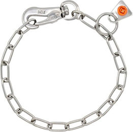 Herm. Sprenger Erziehungshalsband für Hunde aus Edelstahl mit Sprenger-Haken 30 cm - 30 cm – Bild 1 von 5
