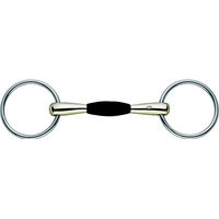Produktbild von Herm Sprenger Flex Control Gebiss aus Gummi 18mm Silber