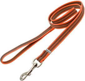 Herm Sprenger Führleine für Hunde aus Nylon mit Handschlaufe in Orange – Bild 1 von 2