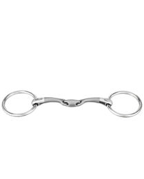 Produktbild von Herm Sprenger Gebiss 40262 Satinox Unterlegtrense doppelt gebrochen aus Edelstahl in Silber