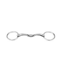 Produktbild von Herm Sprenger Gebiss 40262 Satinox Unterlegtrense doppelt gebrochen aus Edelstahl in Silber