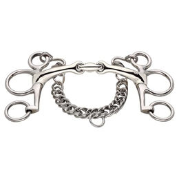 Herm Sprenger Gebiss HSP Dynamic RS Pelham doppelt gebrochen Edelstahl 16mm – Bild 1 von 3