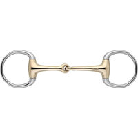 Produktbild von Herm Sprenger Gebiss HSP Olivenkopf einfach gebrochen aus Edelstahl in Silber
