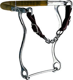 Produktbild von Herm Sprenger Hackamore aus rostfreiem Edelstahl Silber 56 mm