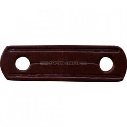 Produktbild von Herm Sprenger Lederriemen braun für Steigbügel mit seitlichem Gummi