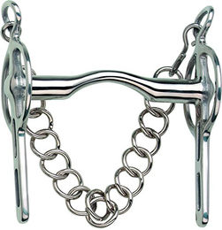 Produktbild von Herm Sprenger Liverpool-Kandare aus rostfreiem Edelstahl in Silber