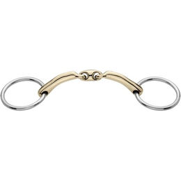 Herm Sprenger Novocontact Unterleggebiss doppelt gebrochen aus Edelstahl 12mm – Bild 1 von 4