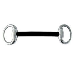 Herm Sprenger Olivenkopf Stangengebiss Carbon mit ovalen Ringen aus Edelstahl – Bild 1 von 2