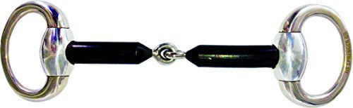 Herm Sprenger Olivenkopftrense Carbon Gebiss HSP Hartcarbon einfach gebrochen 16mm – Bild 1 von 2